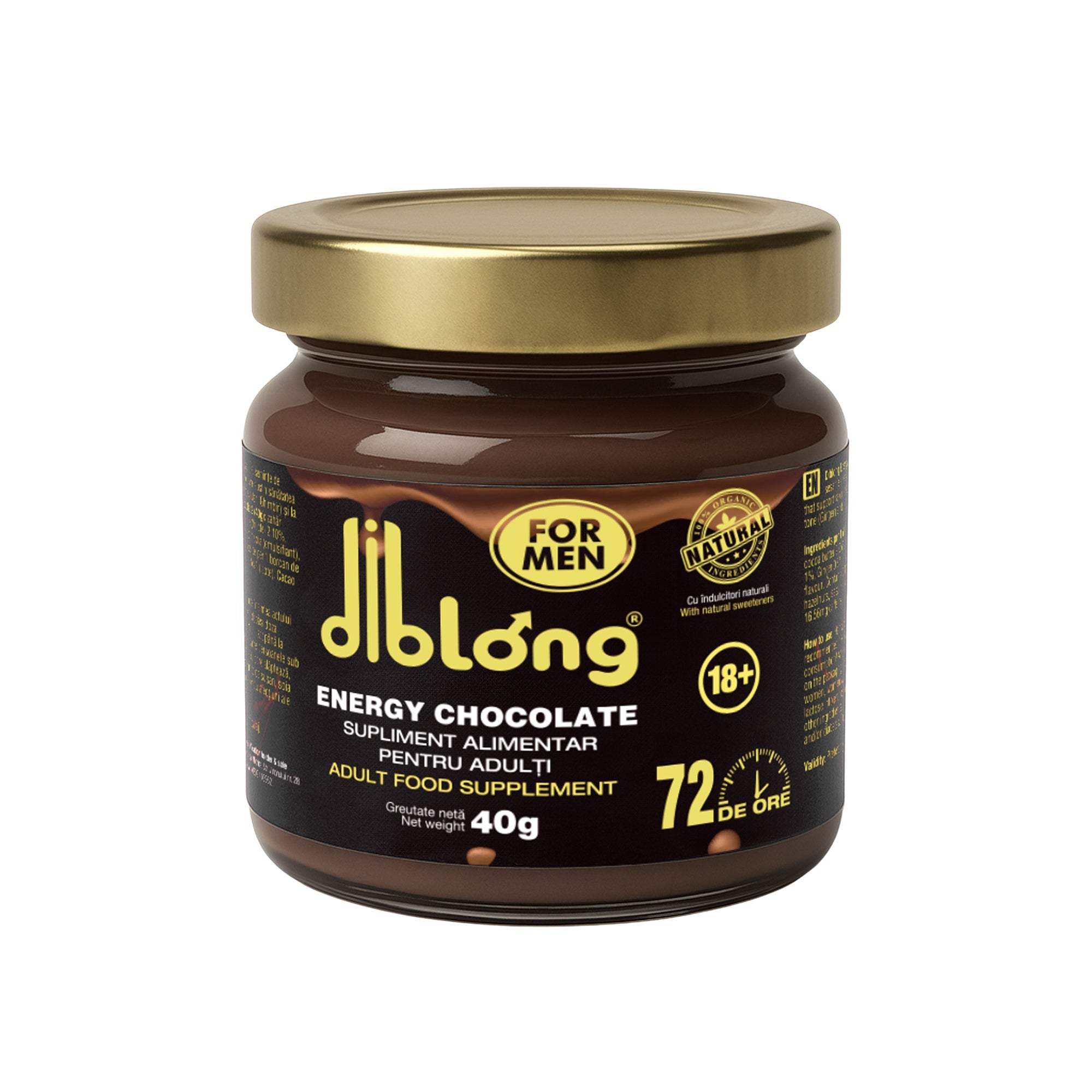 DIBLONG ENERGY CHOCOLATE for MEN, 40g