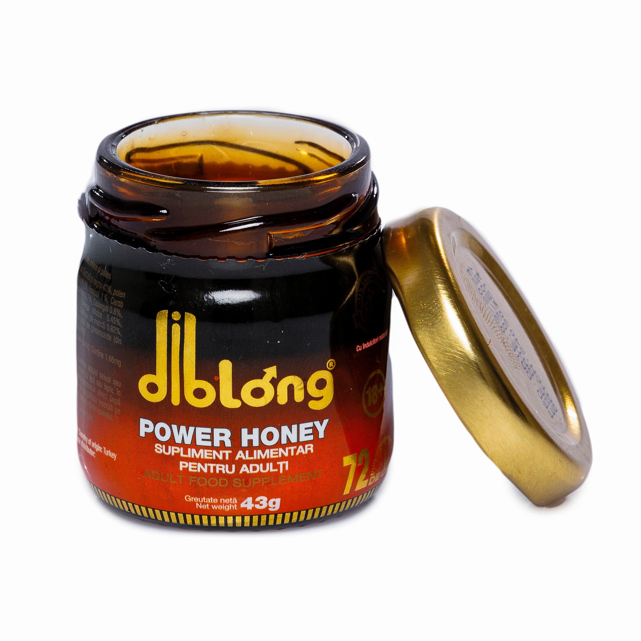 DIBLONG POWER HONEY, Miere afrodisiacă premium, 43g