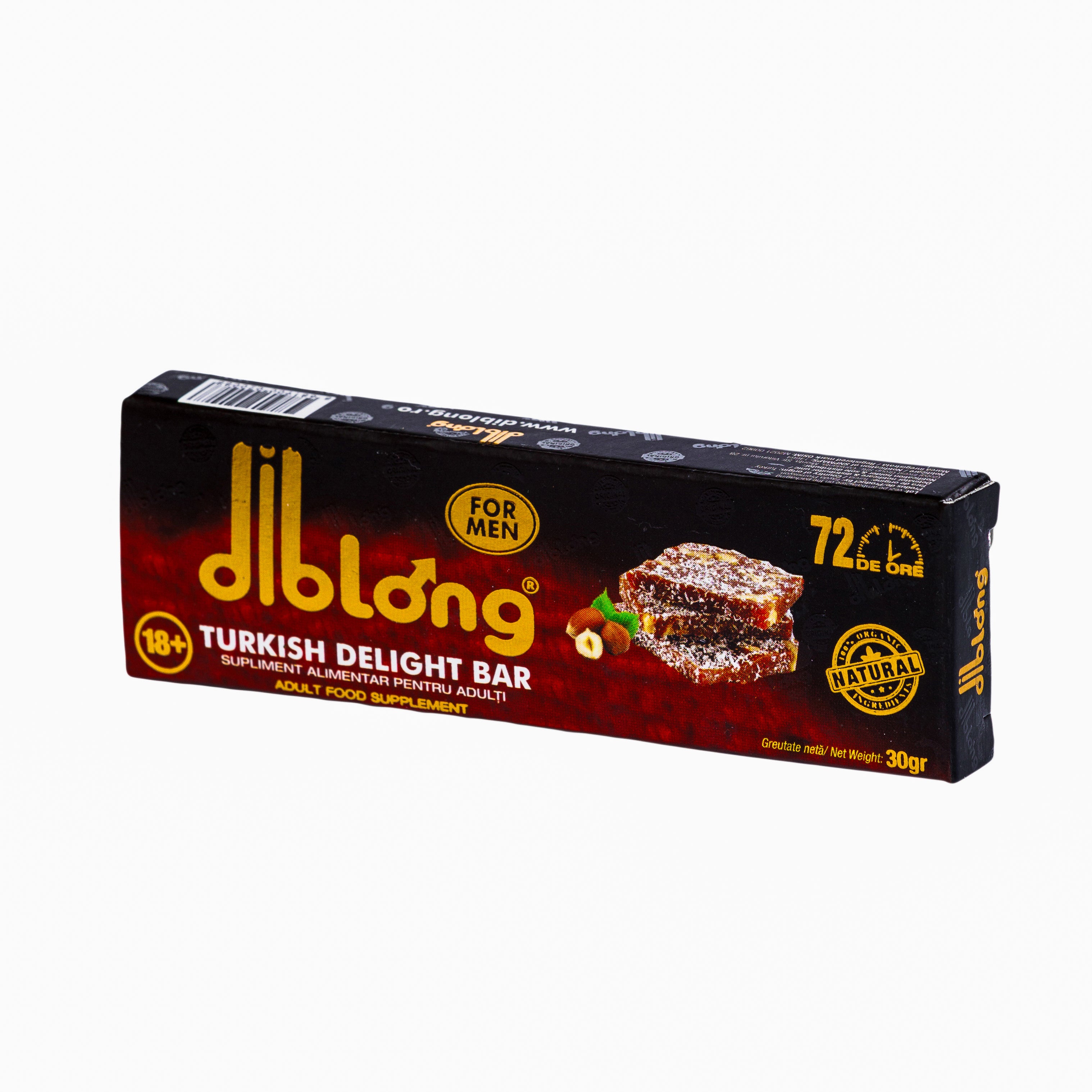 Baton afrodisiac premium DIBLONG TURKISH DELIGHT BAR, pentru barbati, 30g
